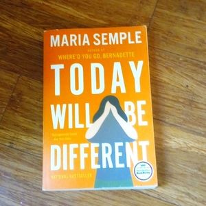 Today Will Be Different by Maria Semple. Paperback.